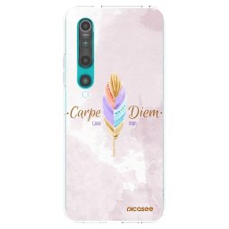 Átlátszó szilikon tok az alábbi mobiltelefonokra Xiaomi Mi 10 - Carpe Diem