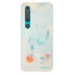 Átlátszó szilikon tok az alábbi mobiltelefonokra Xiaomi Mi 10 - Splash