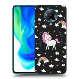 Fekete szilikon tok az alábbi mobiltelefonokra Xiaomi Poco F2 Pro - Unicorn star heaven