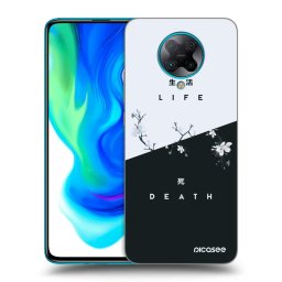 Fekete szilikon tok az alábbi mobiltelefonokra Xiaomi Poco F2 Pro - Life - Death