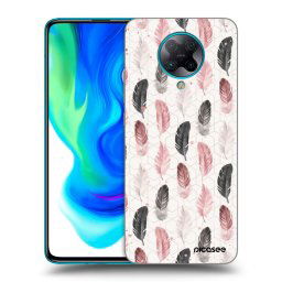 Fekete szilikon tok az alábbi mobiltelefonokra Xiaomi Poco F2 Pro - Feather 2