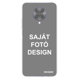 Átlátszó szilikon tok az alábbi mobiltelefonokra Xiaomi Poco F2 Pro - Saját fotó/motívum