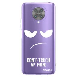 Átlátszó szilikon tok az alábbi mobiltelefonokra Xiaomi Poco F2 Pro - Don't Touch My Phone