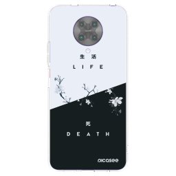 Átlátszó szilikon tok az alábbi mobiltelefonokra Xiaomi Poco F2 Pro - Life - Death