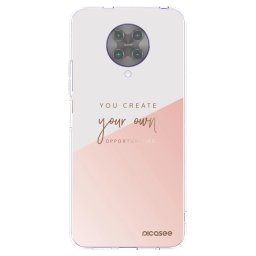 Átlátszó szilikon tok az alábbi mobiltelefonokra Xiaomi Poco F2 Pro - You create your own opportunities