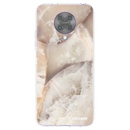 Átlátszó szilikon tok az alábbi mobiltelefonokra Xiaomi Poco F2 Pro - Cream marble