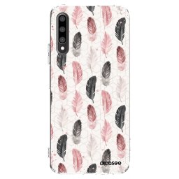 Átlátszó szilikon tok az alábbi mobiltelefonokra Honor 9X Pro - Feather 2