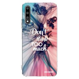 Átlátszó szilikon tok az alábbi mobiltelefonokra Honor 9X Pro - Don't think TOO much