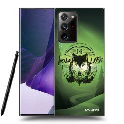 Átlátszó szilikon tok az alábbi mobiltelefonokra Samsung Galaxy Note 20 Ultra - Wolf life