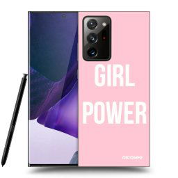 Átlátszó szilikon tok az alábbi mobiltelefonokra Samsung Galaxy Note 20 Ultra - Girl power