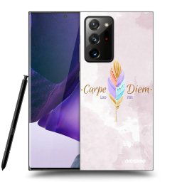 Fekete szilikon tok az alábbi mobiltelefonokra Samsung Galaxy Note 20 Ultra - Carpe Diem