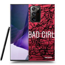 Fekete szilikon tok az alábbi mobiltelefonokra Samsung Galaxy Note 20 Ultra - Bad girl