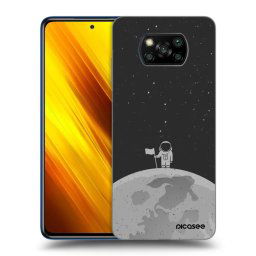 Fekete szilikon tok az alábbi mobiltelefonokra Xiaomi Poco X3 - Astronaut