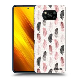 Fekete szilikon tok az alábbi mobiltelefonokra Xiaomi Poco X3 - Feather 2