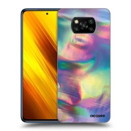 Fekete szilikon tok az alábbi mobiltelefonokra Xiaomi Poco X3 - Holo