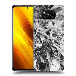 Fekete szilikon tok az alábbi mobiltelefonokra Xiaomi Poco X3 - Chrome