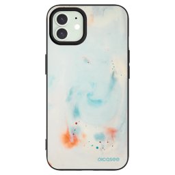 Fekete szilikon tok az alábbi mobiltelefonokra Apple iPhone 12 - Splash