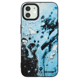 Fekete szilikon tok az alábbi mobiltelefonokra Apple iPhone 12 Pro - Organic blue
