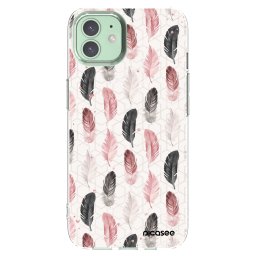 Átlátszó szilikon tok az alábbi mobiltelefonokra Apple iPhone 12 Pro - Feather 2