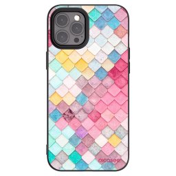 Fekete szilikon tok az alábbi mobiltelefonokra Apple iPhone 12 Pro Max - Colorful roof
