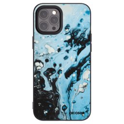 Fekete szilikon tok az alábbi mobiltelefonokra Apple iPhone 12 Pro Max - Organic blue