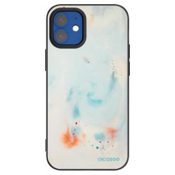 Fekete szilikon tok az alábbi mobiltelefonokra Apple iPhone 12 mini - Splash
