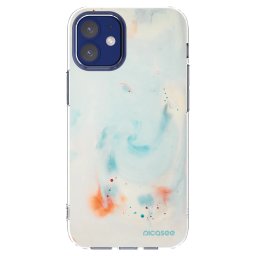 Átlátszó szilikon tok az alábbi mobiltelefonokra Apple iPhone 12 mini - Splash