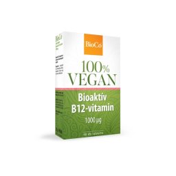 BioCo VEGAN Bioaktív B12-vitamin 1000 mcg tabletta 90 db