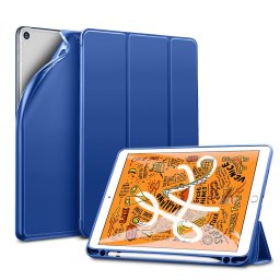 ESR Rebound Pencil iPad Mini 5/4 7,9" kinyitható tok ceruzatartóval (kék)