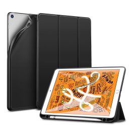ESR Rebound Pencil iPad Mini 5/4 7,9" kinyitható tok ceruzatartóval (fekete)