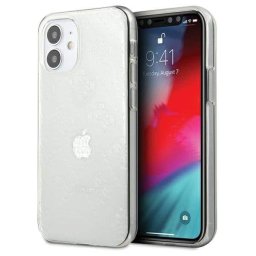 Guess 4G 3D Pattern iPhone 12 mini telefontok (átlátszó)