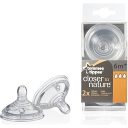 Tommee Tippee CTN Gyors folyású cumisüveg cumi 2 db