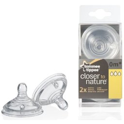 Tommee Tippee CTN BPA-mentes variábilis cumisüveg cumi 2 db