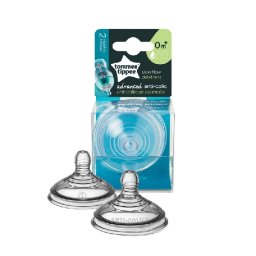 Tommee Tippee Advanced Anti Colic lassú folyású cumisüveg cumi 2 db