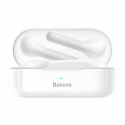 Baseus Encok W07 vezetéknélküli fülhallgató TWS Bluetooth 5.0 (fehér)