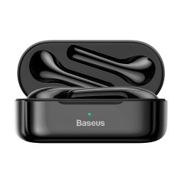 Baseus Encok W07 vezetéknélküli fülhallgató TWS Bluetooth 5.0 (fekete)