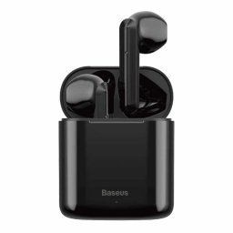 Baseus Encok W09 vezetéknélküli fülhallgató TWS Bluetooth 5.0 (fekete)