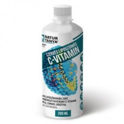 Natur Tanya Liposzómás C-vitamin + cink folyékony formában - 200ml