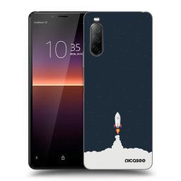 Fekete szilikon tok az alábbi mobiltelefonokra Sony Xperia 10 II - Astronaut 2