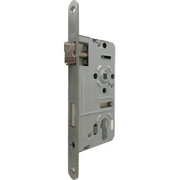 TITAN 411 U O20 IX Cilinderes bevésőzár INOX előlappal 55/72