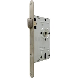 TITAN 401 OK-L Kulcsos bevésőzár INOX előlappal 55/72 (balos)