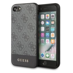 Guess 4G Stripe iPhone 7/8/SE 2020 telefontok (szürke)