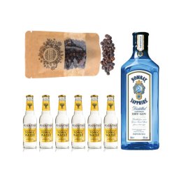Bombay Gin Tonik szett ajándék Gin fűszerrel