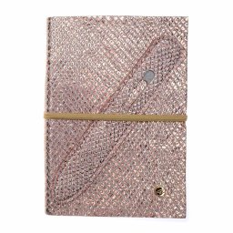 Cango & Rinaldi rose gold pitonbőr mintás öröknaptár
