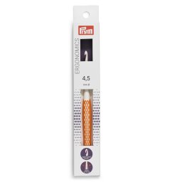 Prym Ergonomics, ergonomikus horgolótű - 4,5mm/17cm, 218486