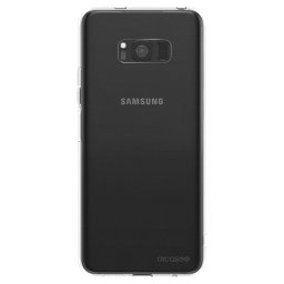 Átlátszó szilikon tok az alábbi mobiltelefonokra Samsung Galaxy S8 G950F - Clear