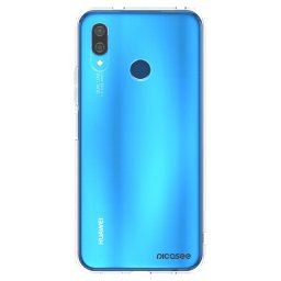 Átlátszó szilikon tok az alábbi mobiltelefonokra Huawei P20 Lite - Clear