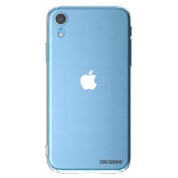 Átlátszó szilikon tok az alábbi mobiltelefonokra Apple iPhone XR - Clear