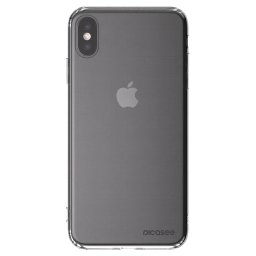 Átlátszó szilikon tok az alábbi mobiltelefonokra Apple iPhone XS Max - Clear