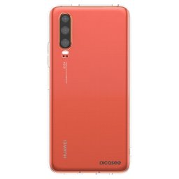 Átlátszó szilikon tok az alábbi mobiltelefonokra Huawei P30 - Clear